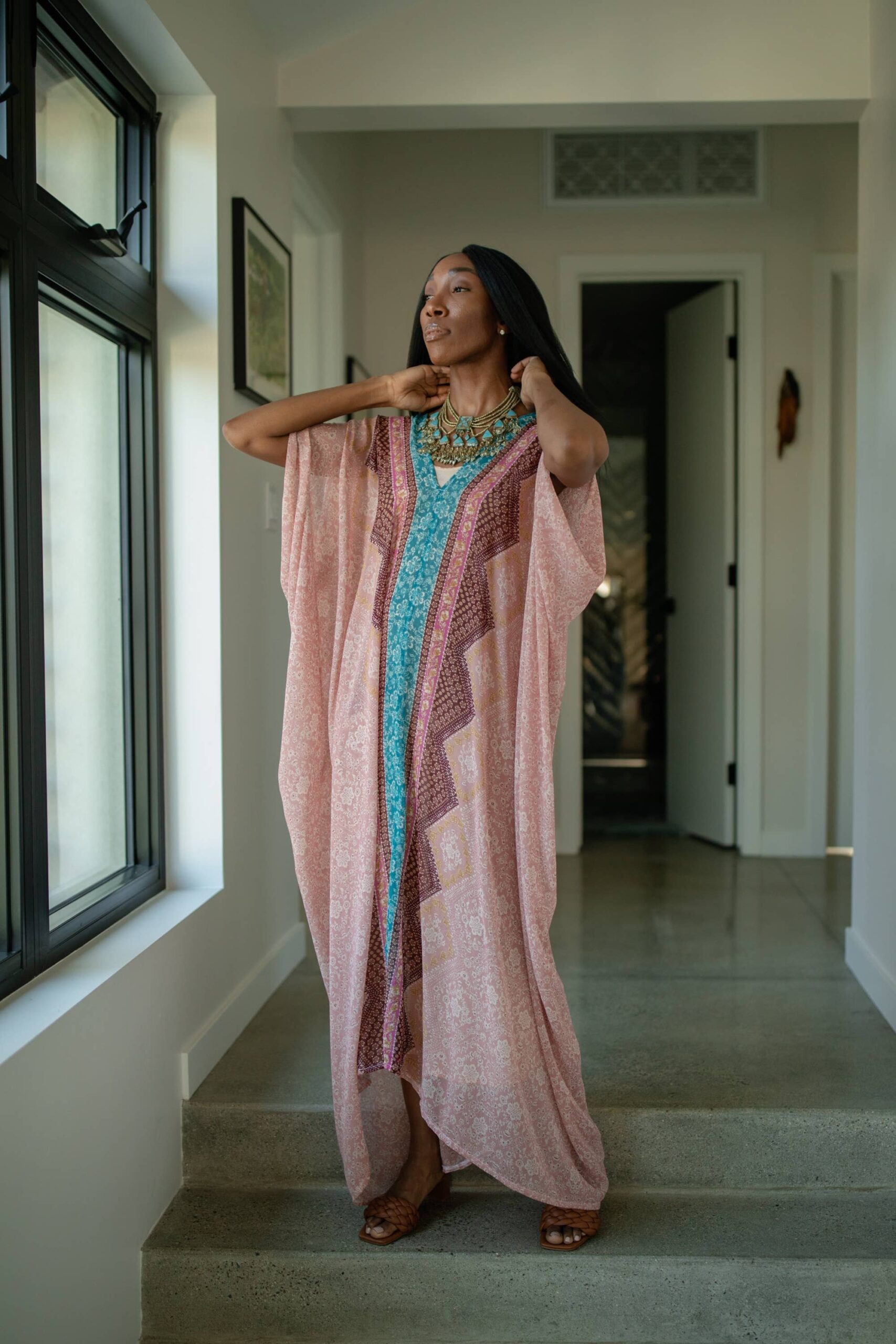 Charlotte Border Caftan