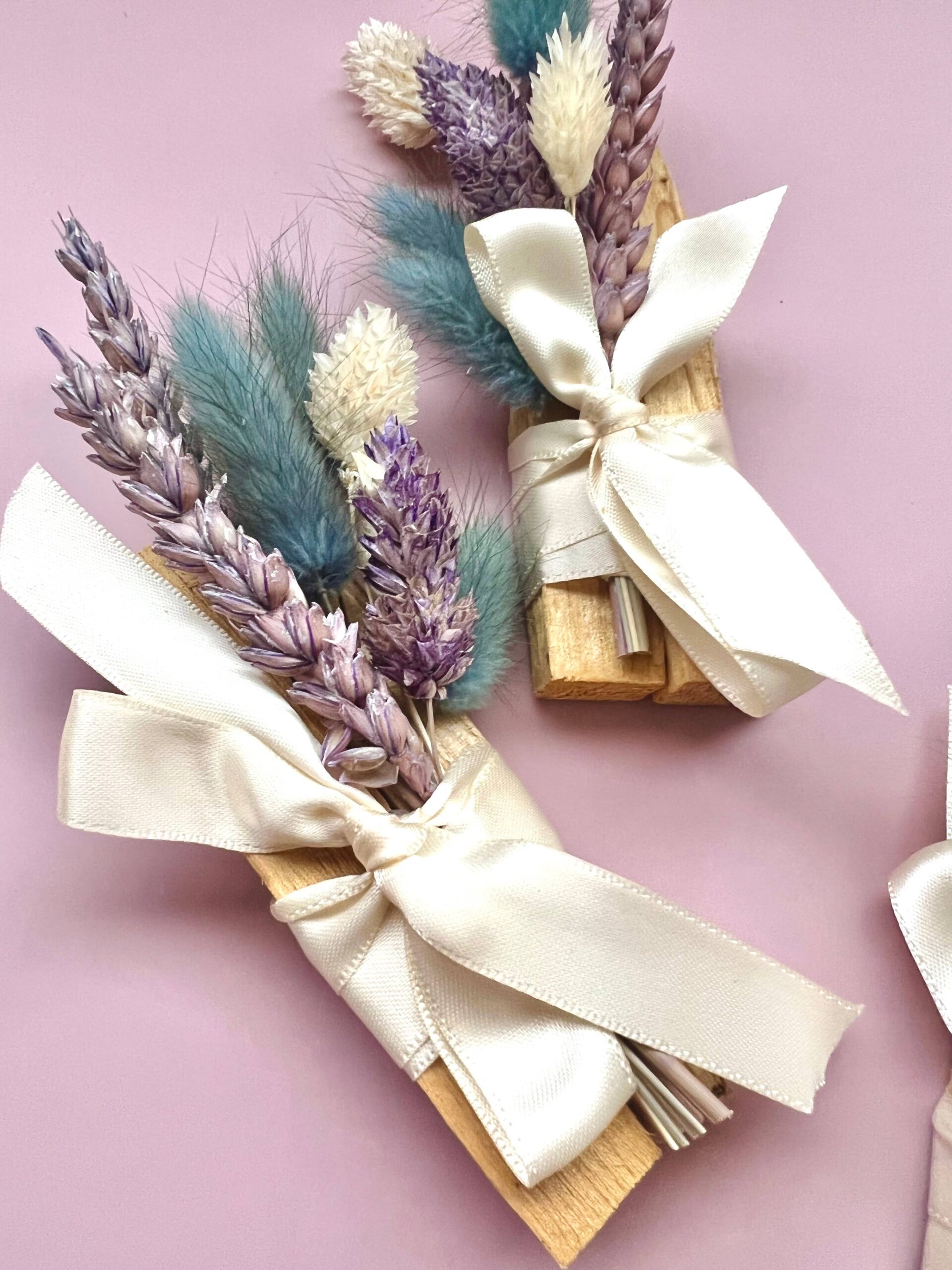 The 12th Moon - BUNNY TAIL BUNDLES - Palo Santo Home Decor - Dried Flowers