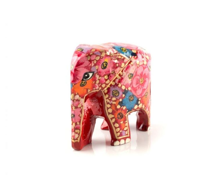 Paper-mache Elephants 1"